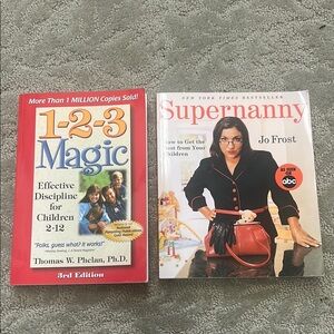 1-2-3 Magic and Supernanny Books